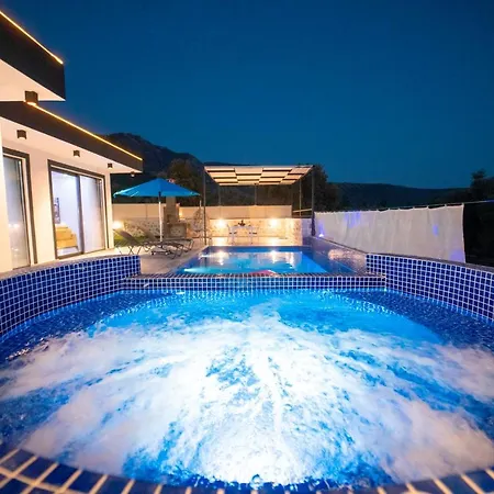Tarhan 2 - 1 Bedroom With 2 Jacuzzi In Kalkan Villa Cavdir (Kas)
